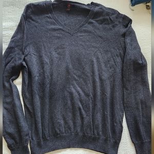 Egara Cashmere/cotton Grey sweater XXL.